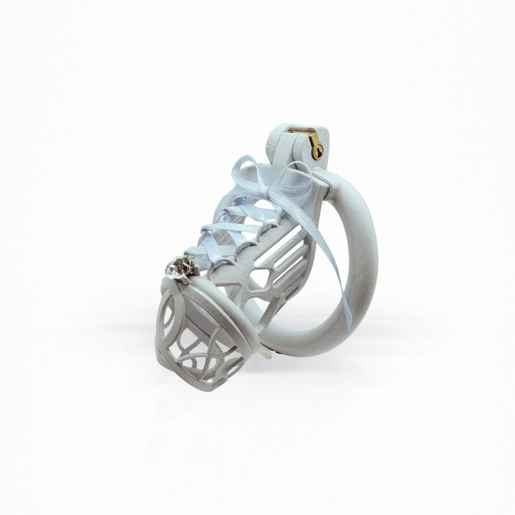 BridalBoi™ Chastity Cage | Romantic Luxury Novelty Restraint | BetaBodega