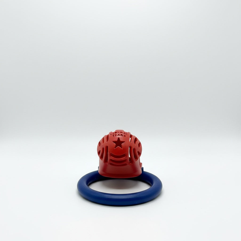 Make America Gay Again™ Chastity Cage | Pride-Inspired Novelty Restraint | BetaBodega